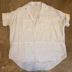 Madewell courier flannel shirt size XS